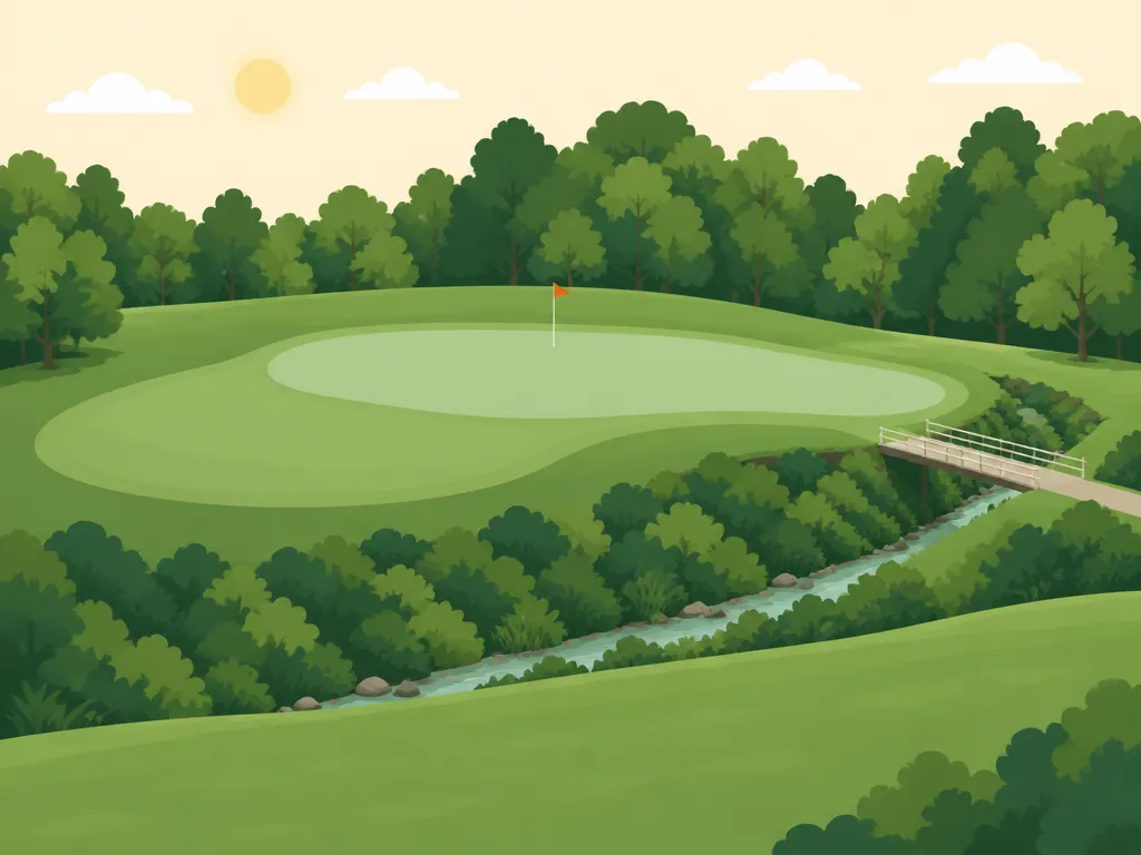 Illustration of Rocky Branch Golf Club