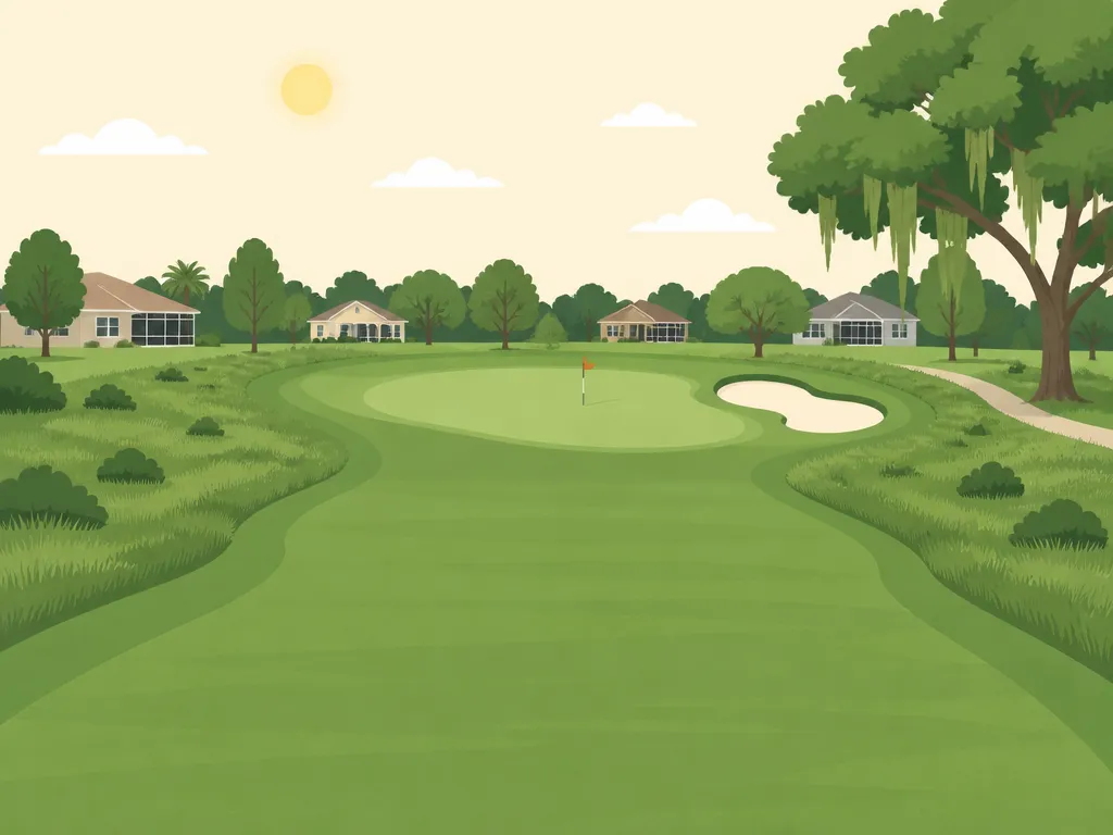 Illustration of The Villages - Executive Golf Trail (Lowlands)