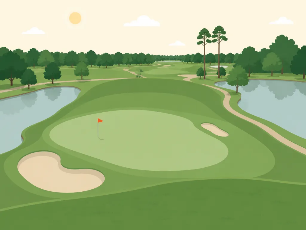 Illustration of Koasati Pines at Coushatta