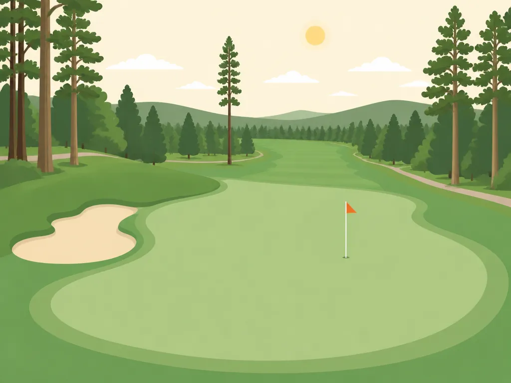 Illustration of Cabinet View Golf Club