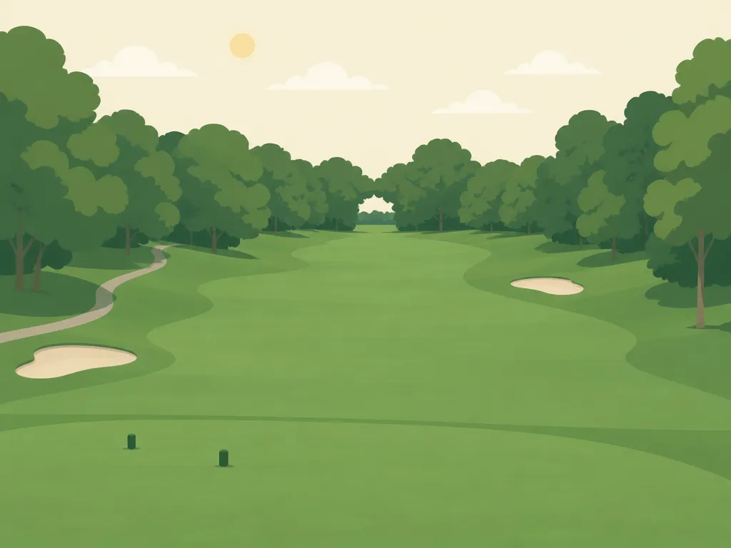 Illustration of Cherokee Golf Course