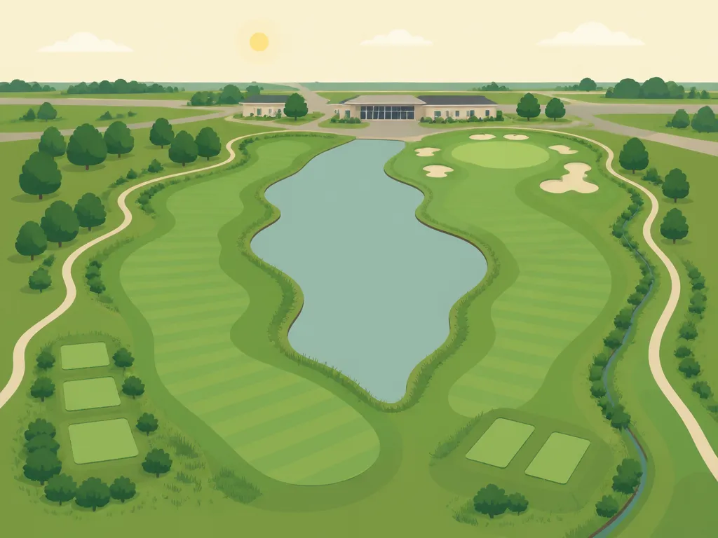 Illustration of Three Crowns Golf Club