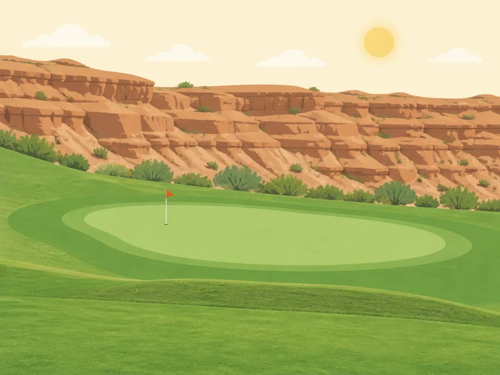 Illustration of Hidden Cove Golf Course
