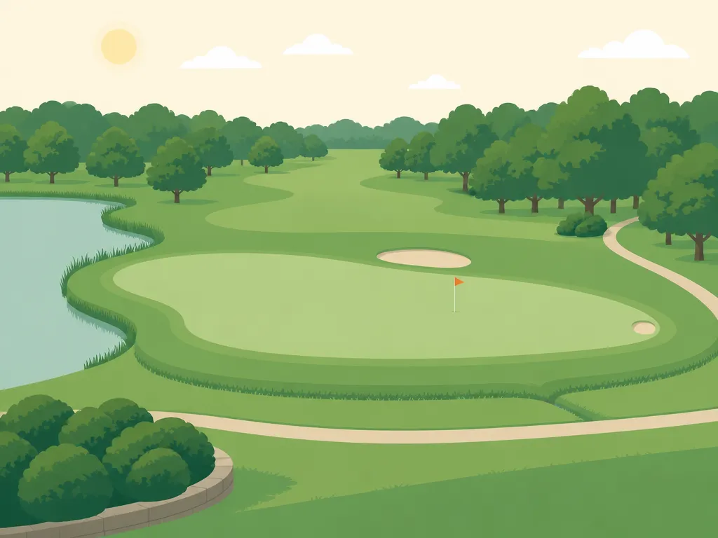 Illustration of Pearl Municipal Golf Course