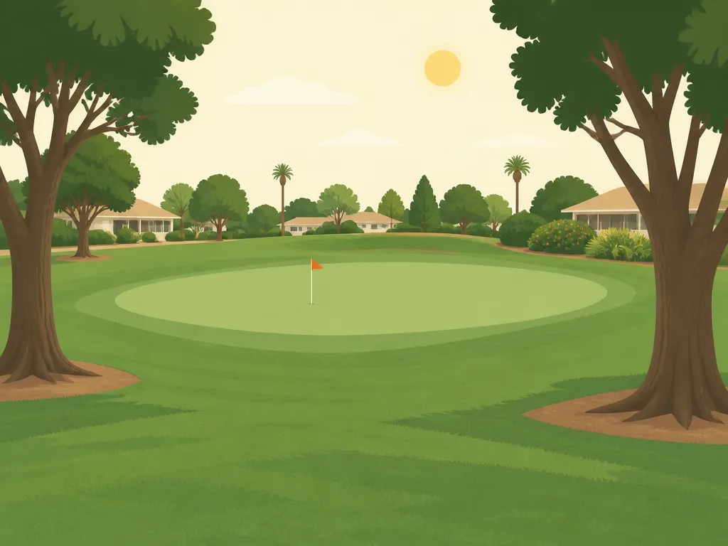 Illustration of Sun City Willowbrook Golf Course