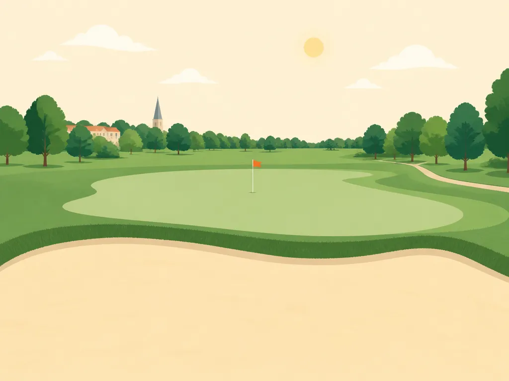 Illustration of New Golf Club Neu-Ulm