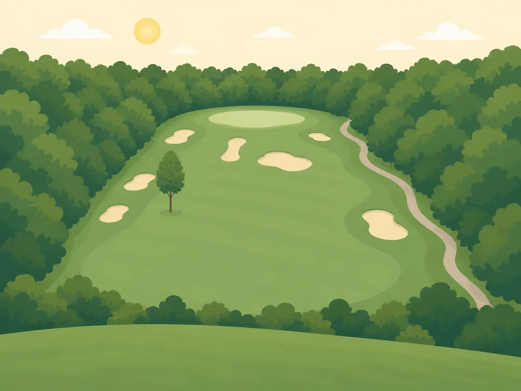 Illustration of Sycamore Creek Golf Course