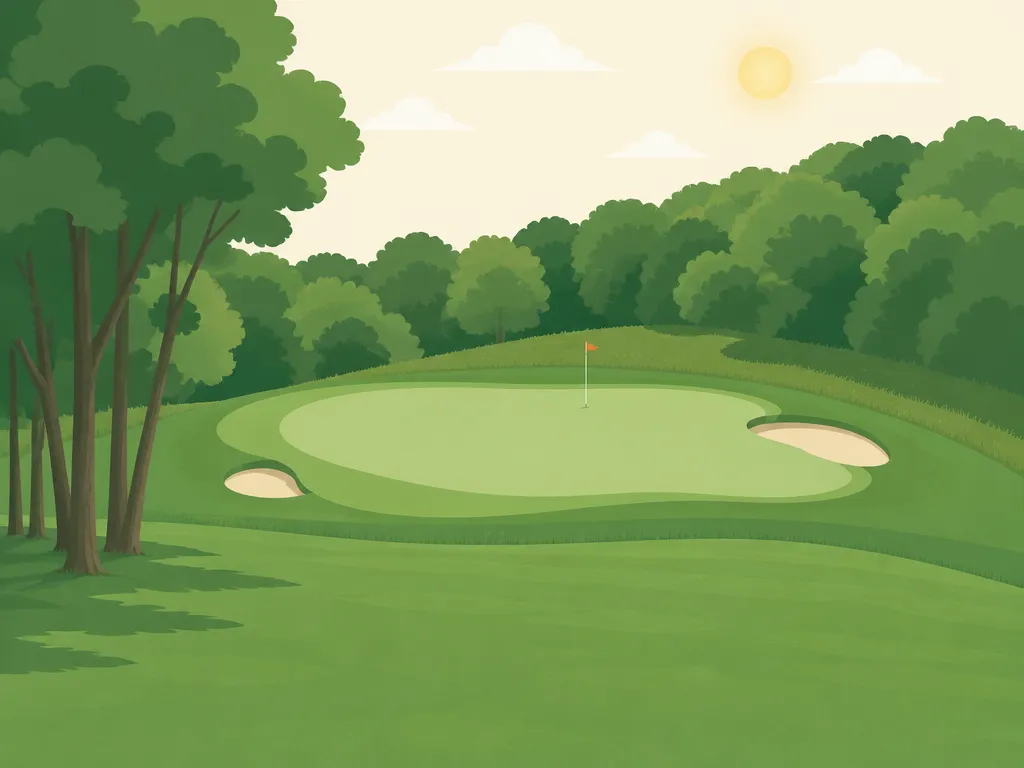 Illustration of Belmont Hills Country Club