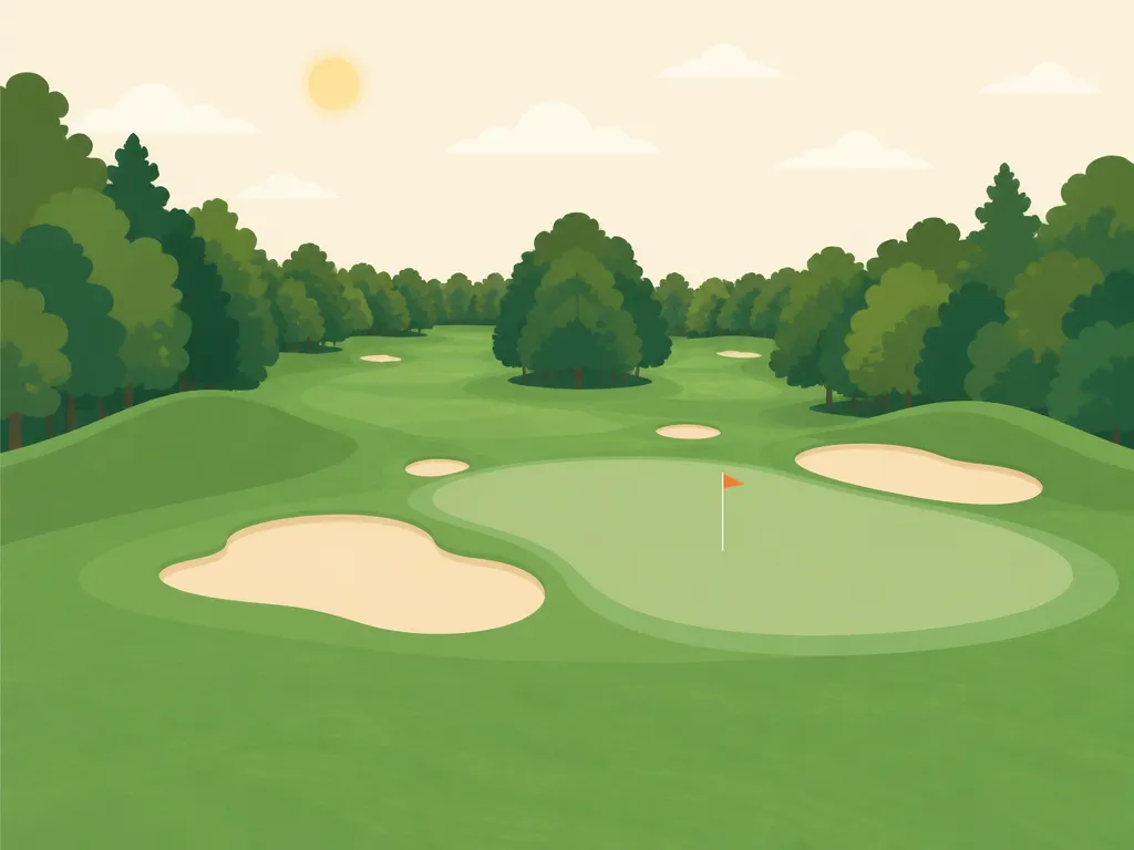 Illustration of Yakima Elks Golf & Country Club