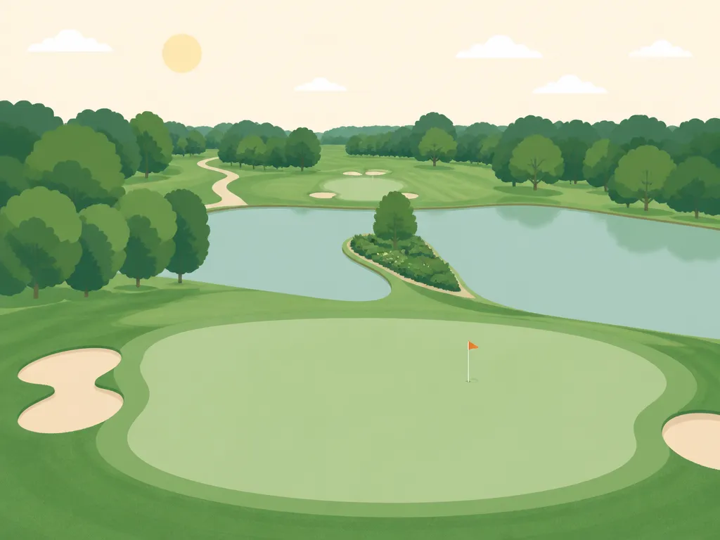 Illustration of Rolling Greens Golf Club