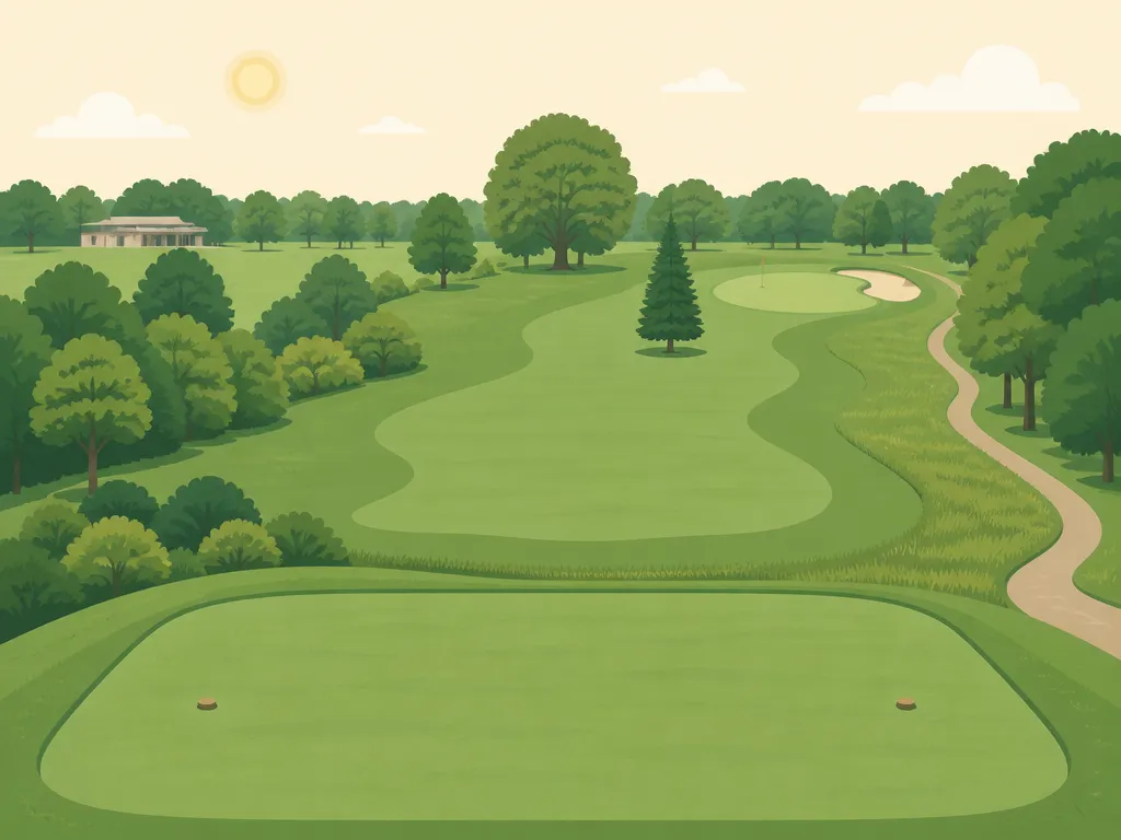 Illustration of Wellington Greens Golf Course