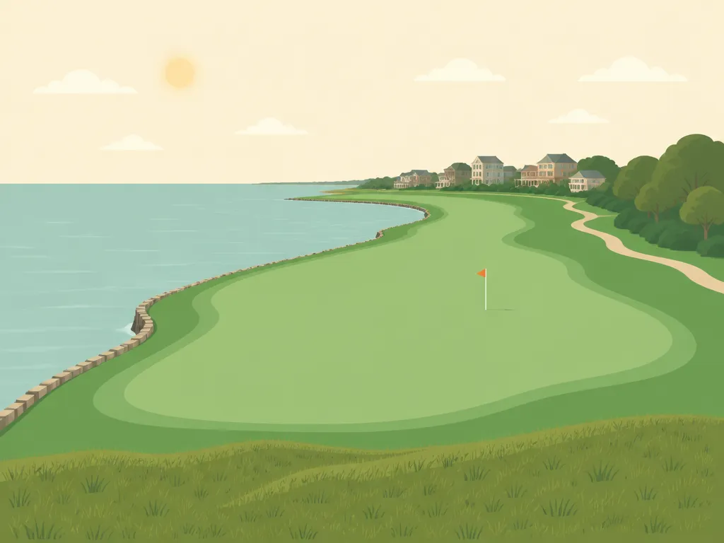 Illustration of Nags Head Golf Links