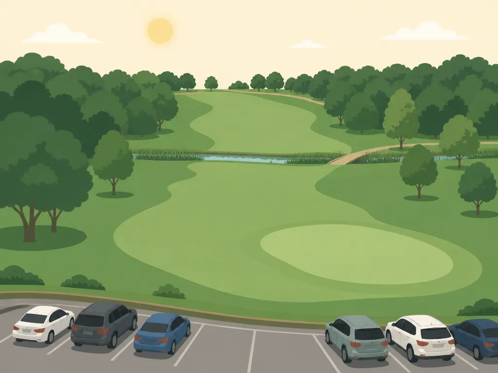 Illustration of Hidden Valley Golf Club