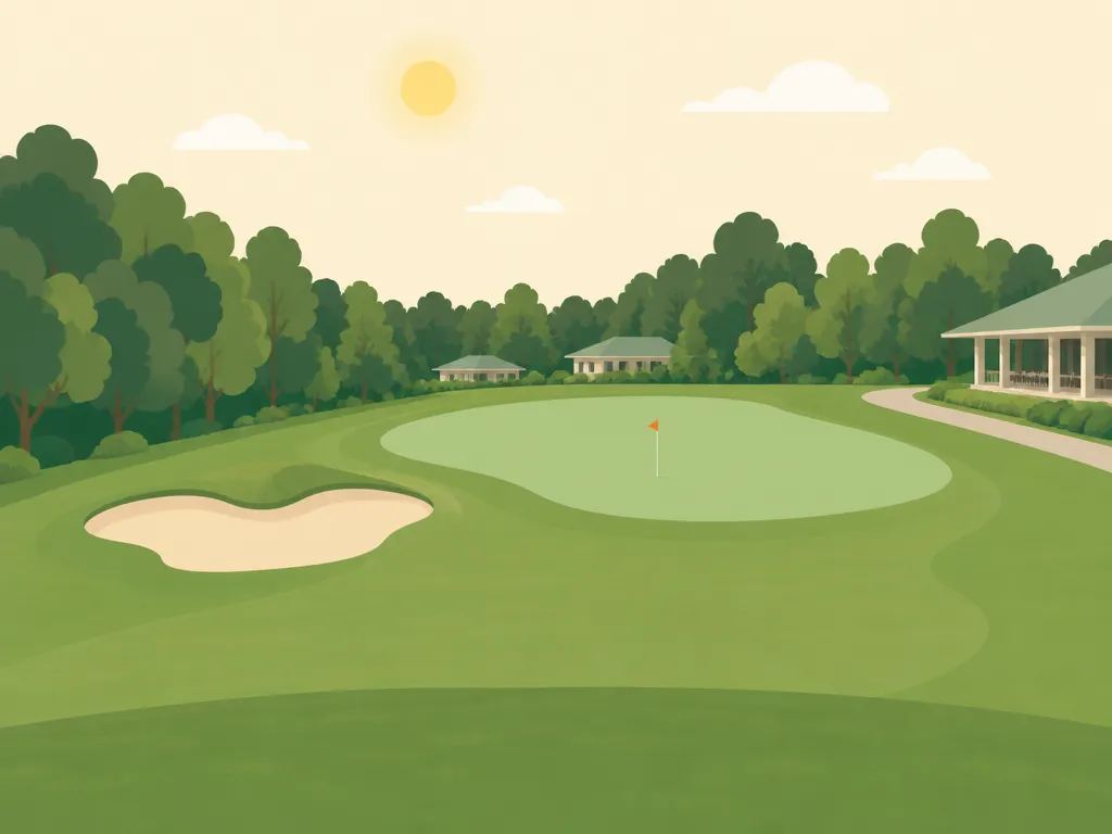 Illustration of Silverthorn Country Club
