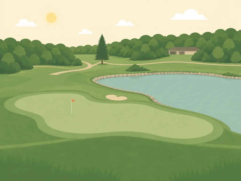 Illustration of Meridian Golf Club