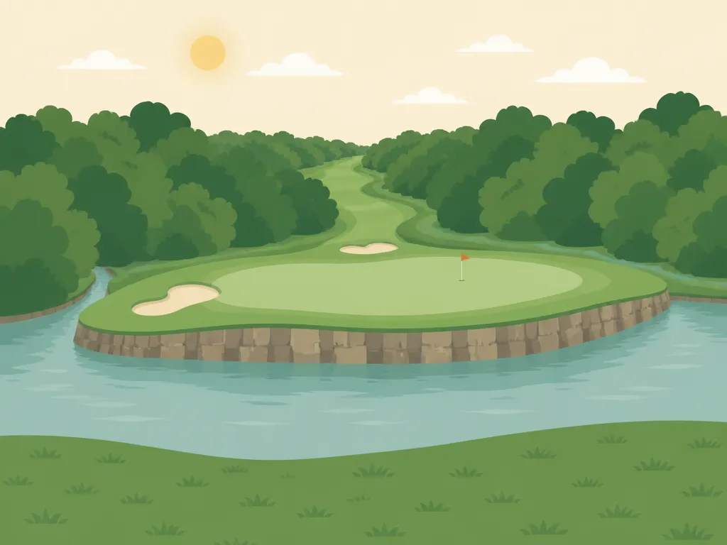 Illustration of Bear Creek Golf Club (East)