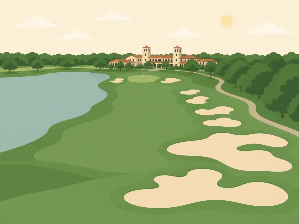 Illustration of The Ritz-Carlton Members Golf Club Grande Lakes