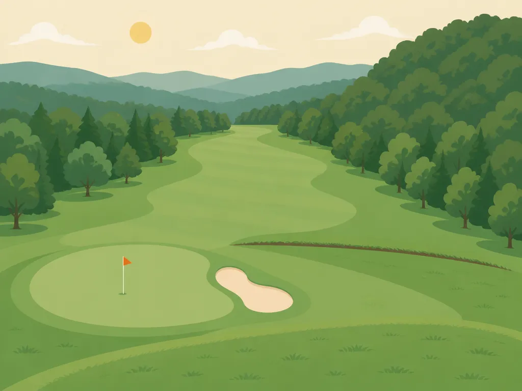 Illustration of Elks Golf Course