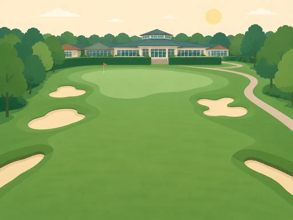 Illustration of De Herkenbosche Golf Limburg (Championship)