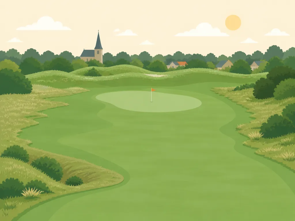 Illustration of Golf Club de Granville (Le Links)