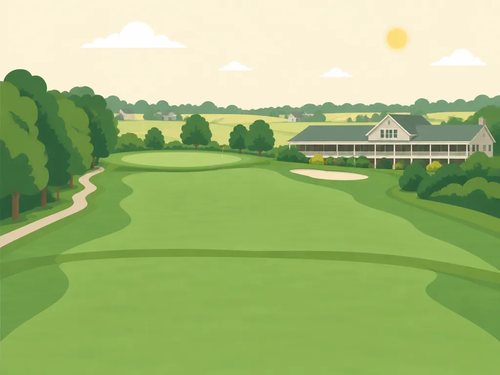Illustration of Cazenovia Golf Club