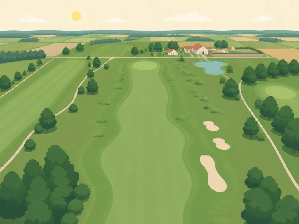Illustration of Golfclub Schärding Maad