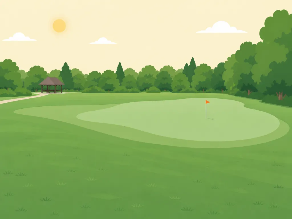 Illustration of Aspen Acres Golf Course