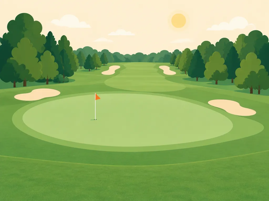 Illustration of Andrews Air Force Base Golf Course (West)