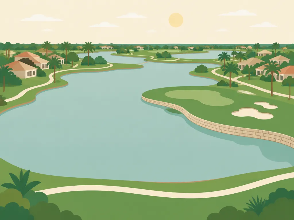 Illustration of Webb's Reserve Golf Club