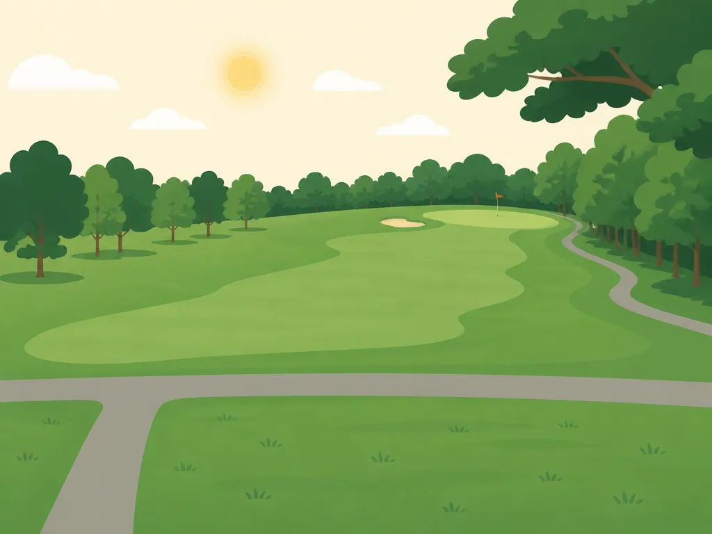 Illustration of Ponkapoag Golf Course (Course 2)