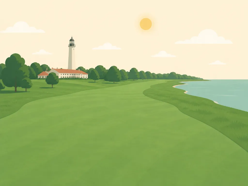 Illustration of Shoop Park Golf Course