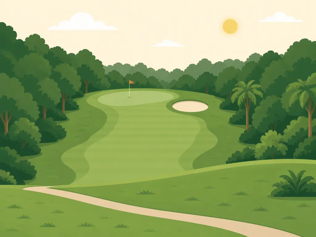 Illustration of Shady Brook Golf & RV Resort