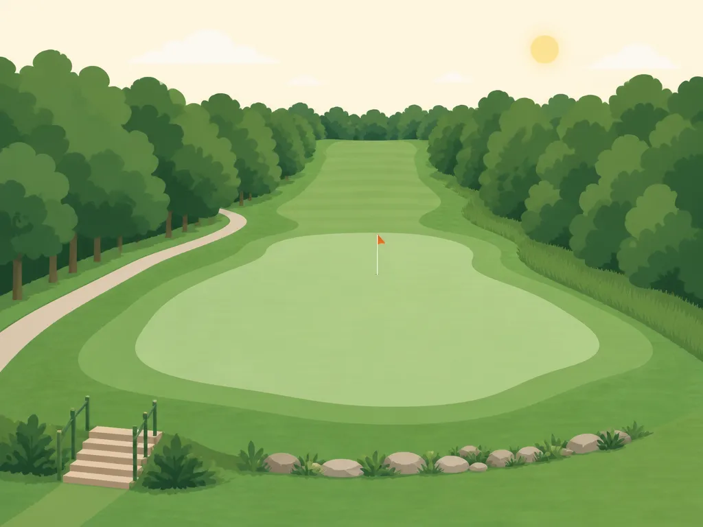 Illustration of Birch Valley Golf Course