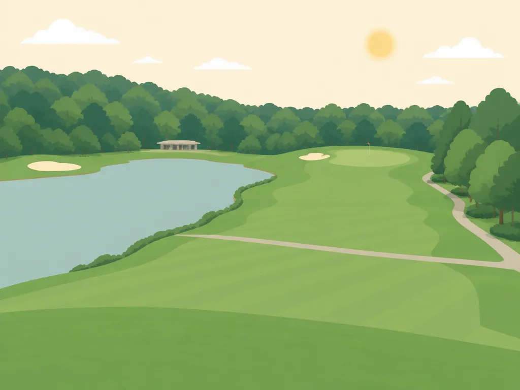 Illustration of Council Fire Golf Course