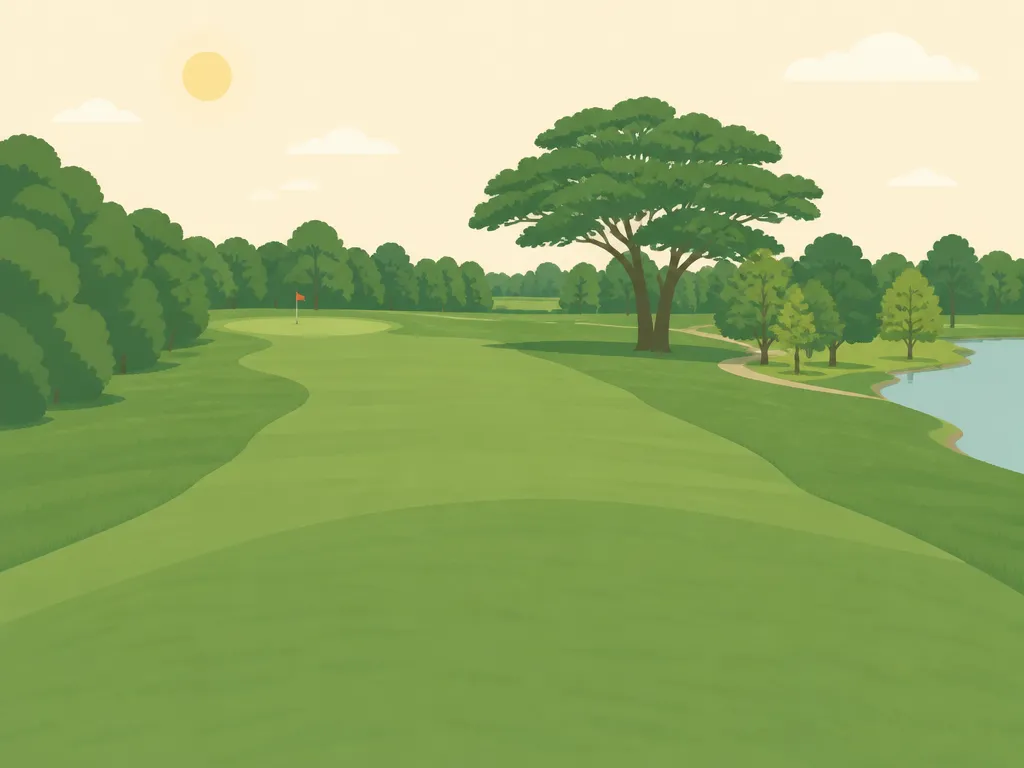 Illustration of Sand Creek Golf Course