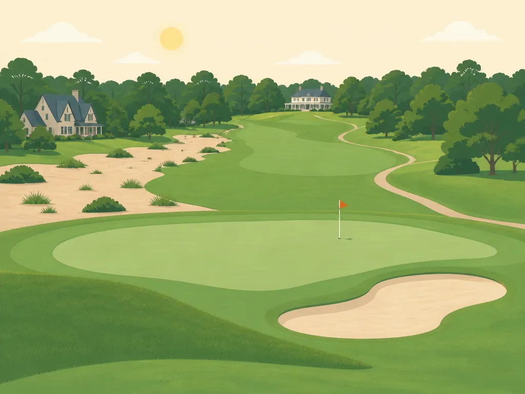 Illustration of Deercroft Golf Club