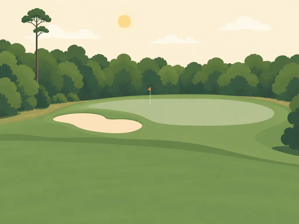 Illustration of Chambers County Golf Course