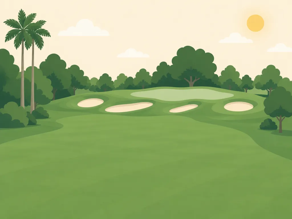 Illustration of Fiddlesticks Country Club (Long Mean)