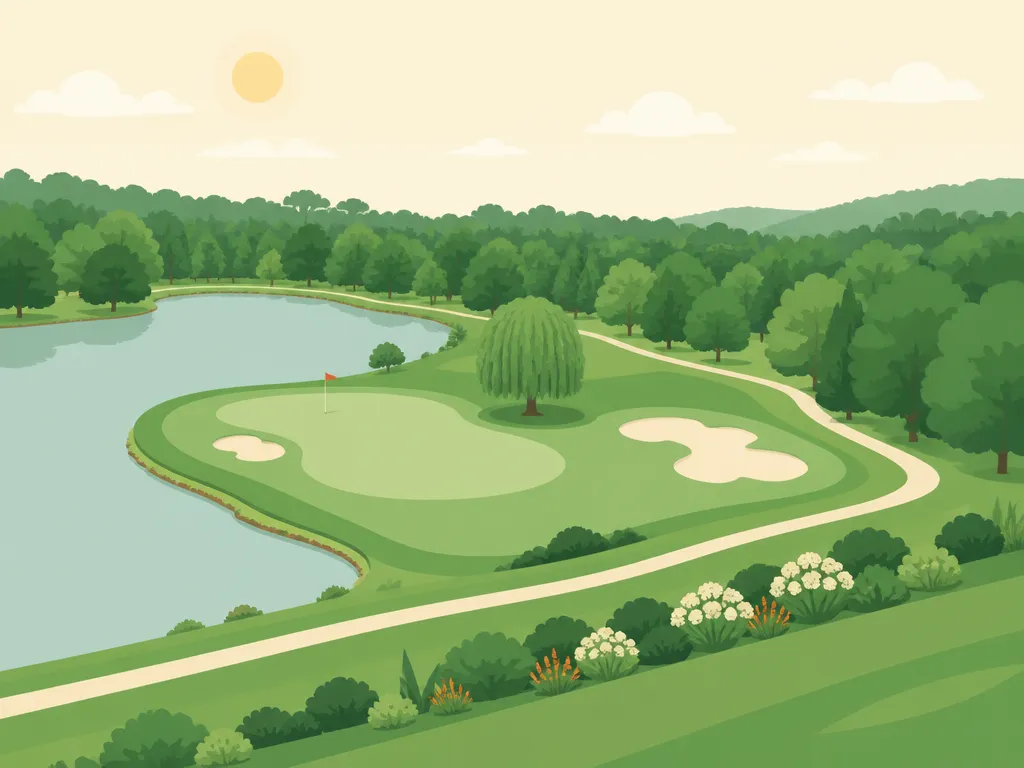 Illustration of Golf & Country Club de Maison Blanche (Allondon)