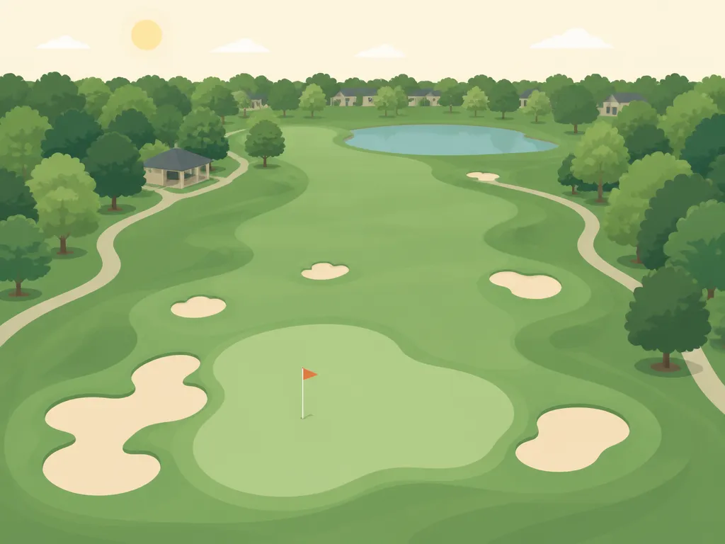 Illustration of Village Links of Glen Ellyn (9h)