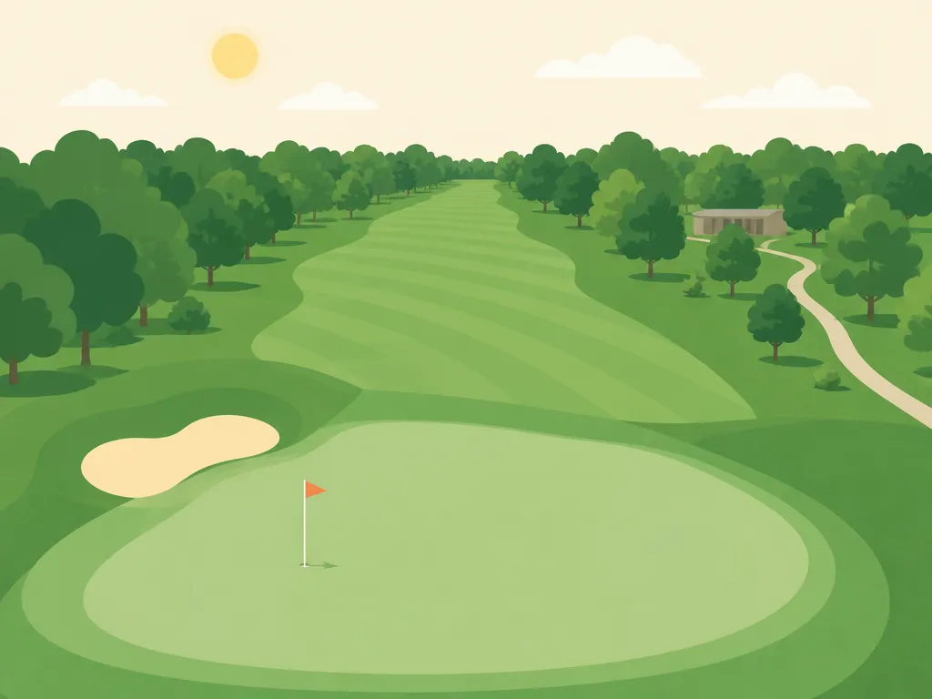 Illustration of The First Tee Junior Golf Facility At FM Law Park