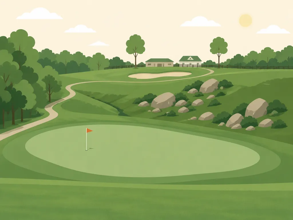 Illustration of Olde Homeplace Golf Club
