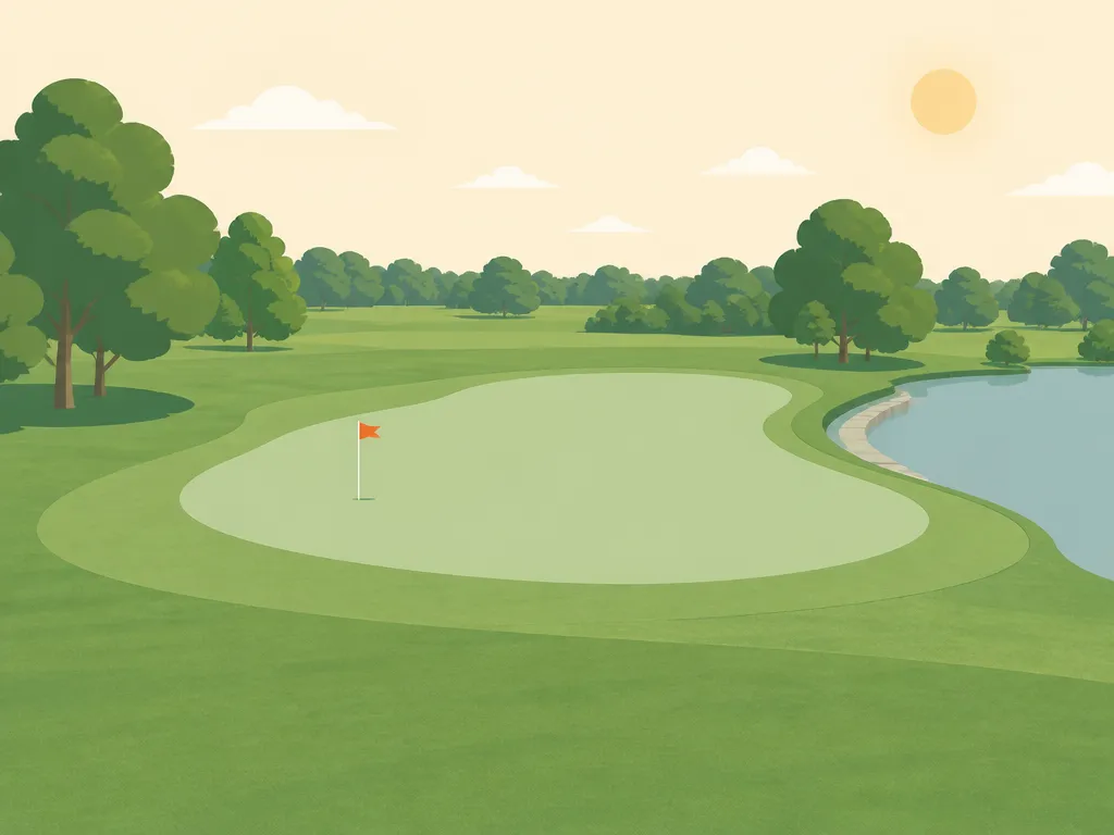 Illustration of Fox Run Golf Course (Regulation)