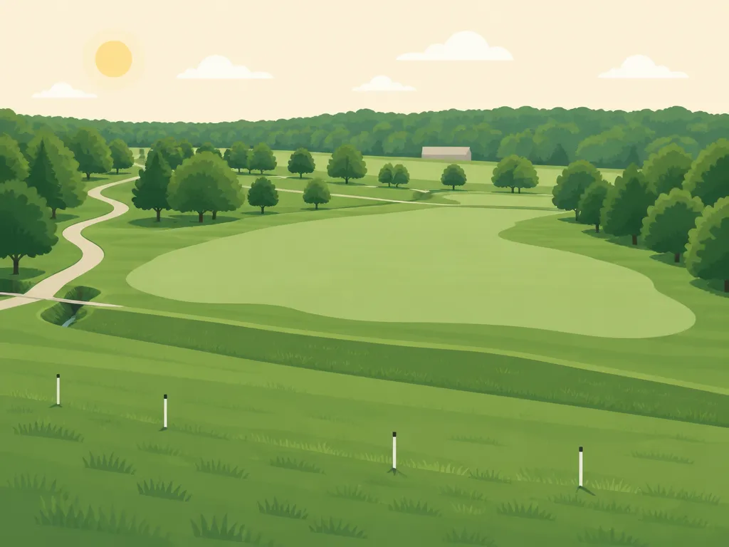 Illustration of Triple Creek Golf Course