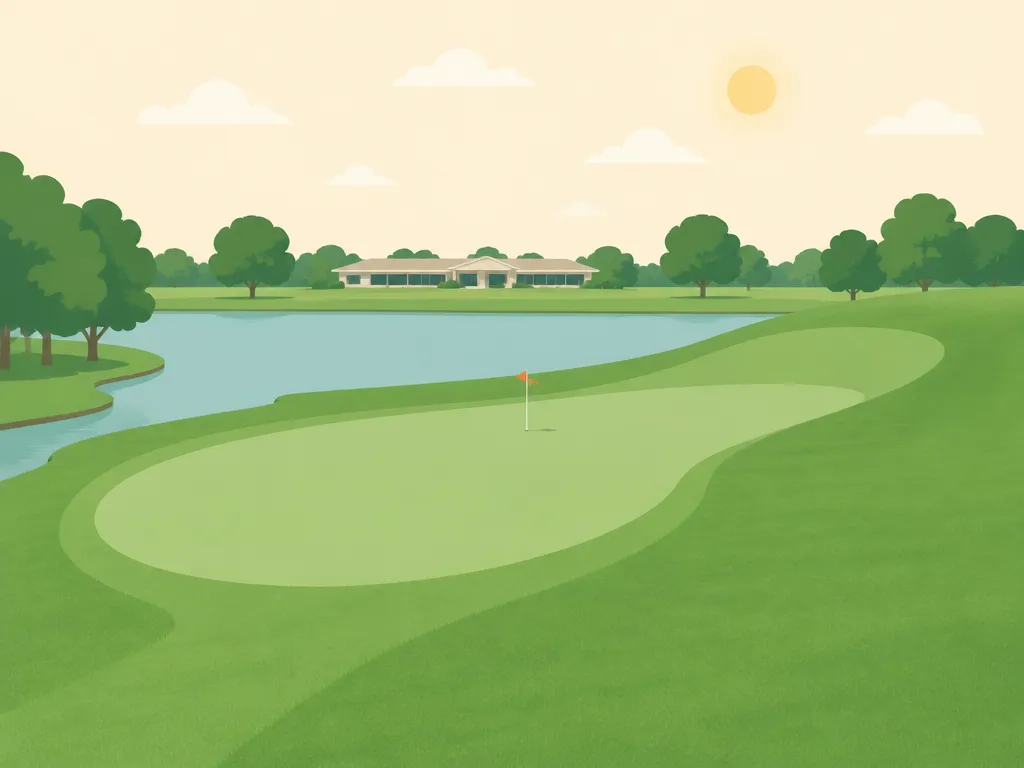 Illustration of Lily Lakes Golf Resort