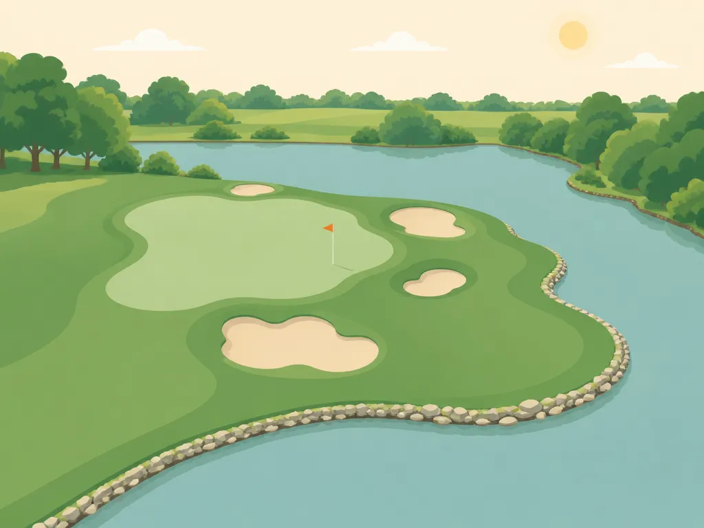 Illustration of Centennial Golf Course