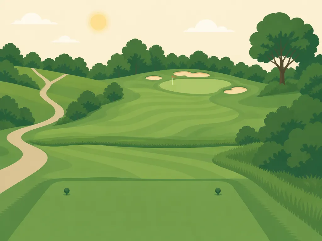 Illustration of Blue Top Ridge at Riverside Casino & Golf Resort