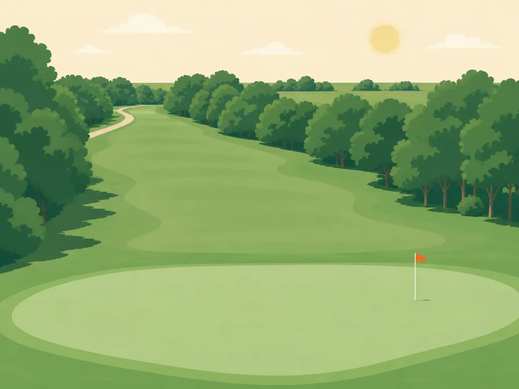 Illustration of Oak Grove Golf Club