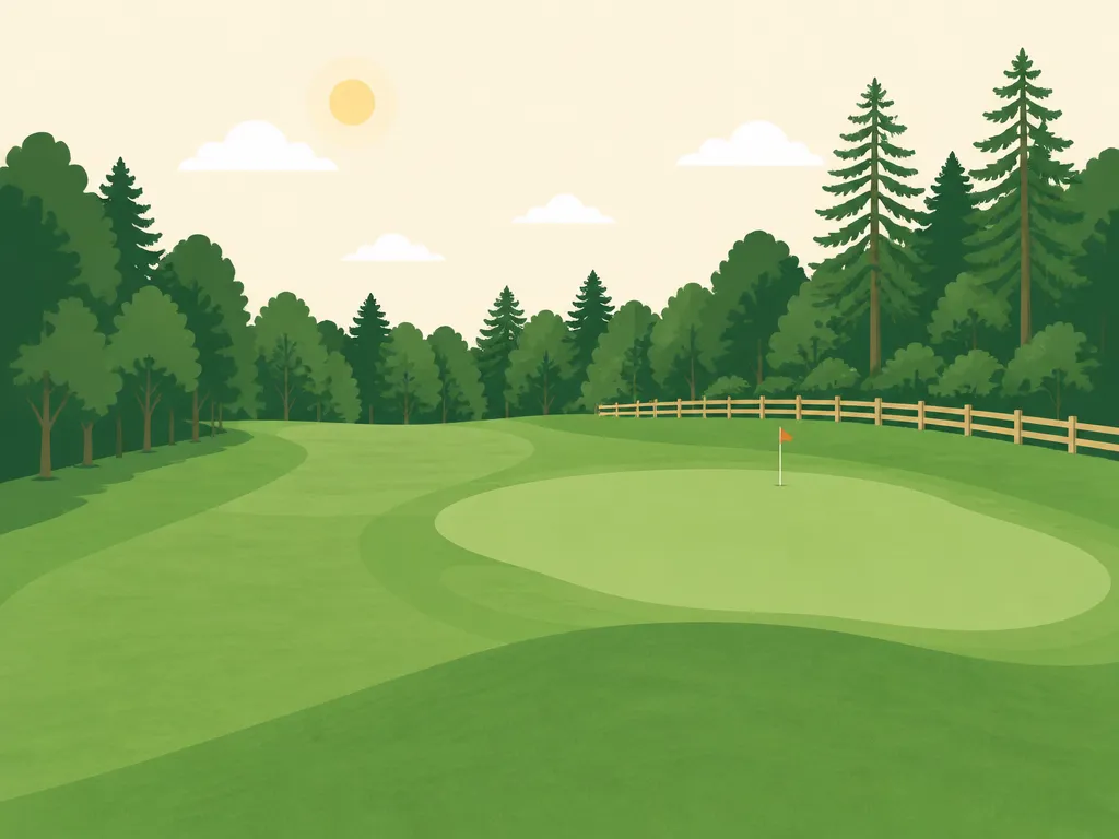 Illustration of Rivers Bend Golf Course