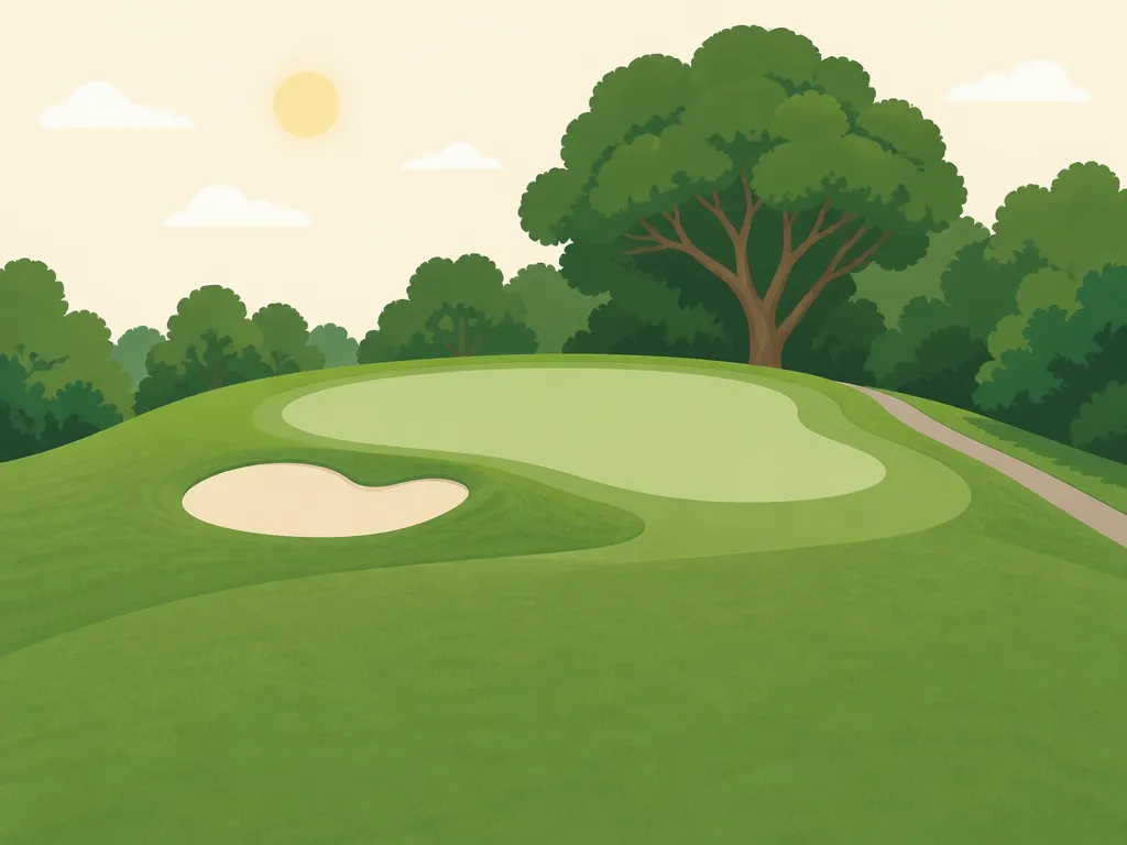 Illustration of Trull Brook Golf Course